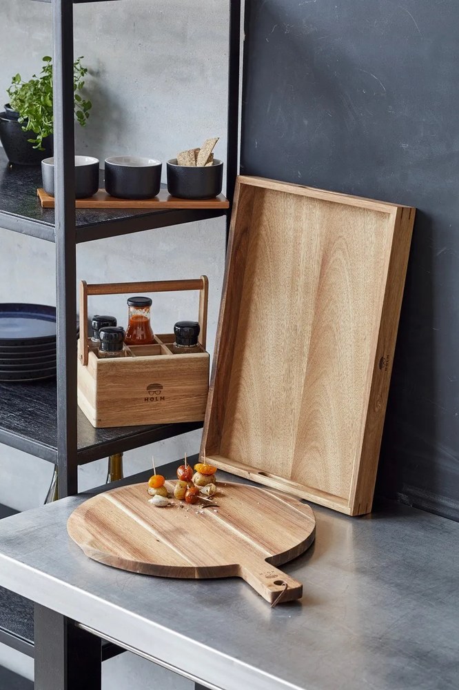 Tavă din lemn 20x35 cm – Holm