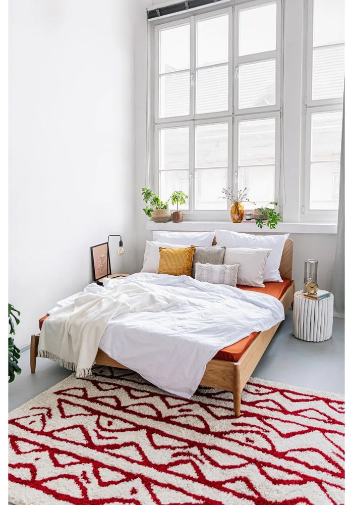 Pled din amestec de bumbac Euromant Basics, 140 x 180 cm, crem