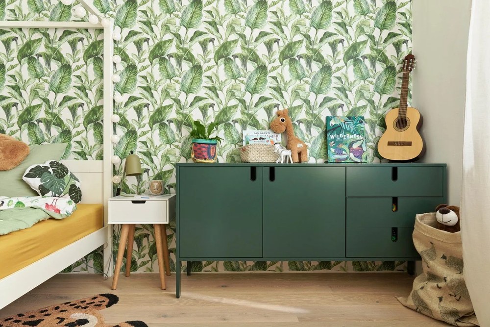 Noptieră Actona Mitra, alb