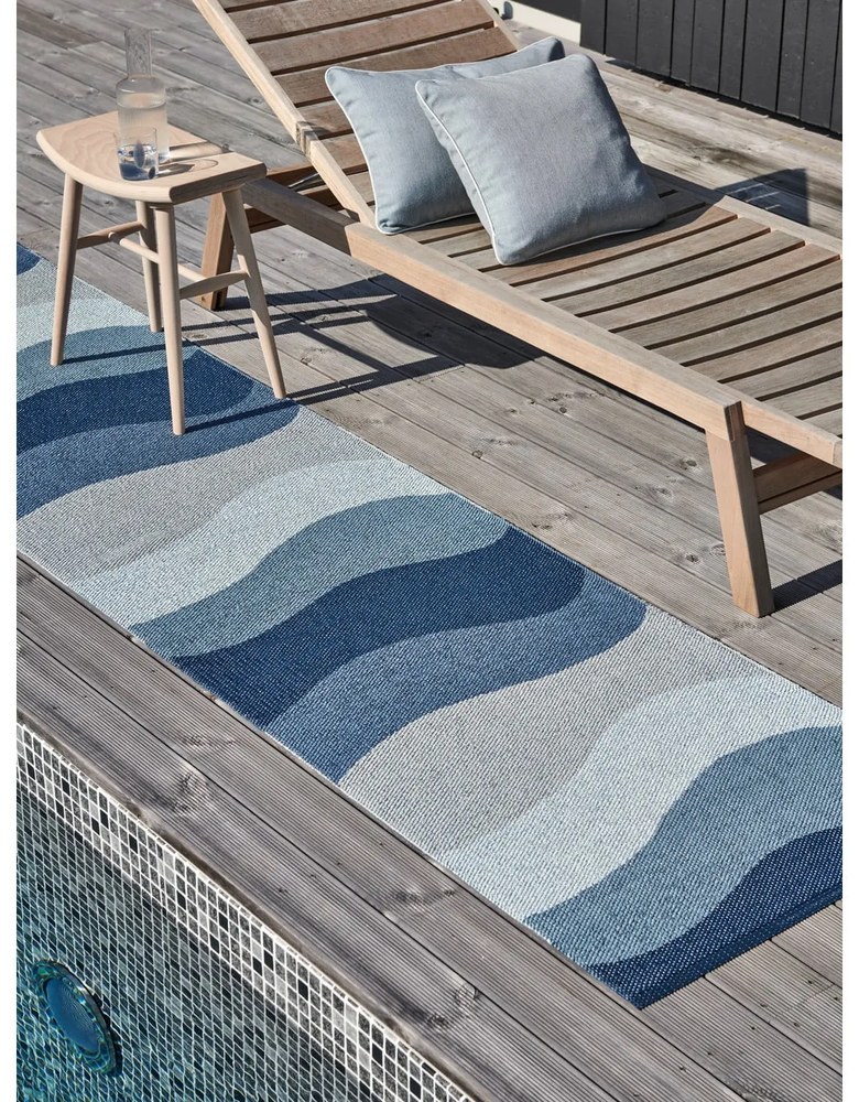 Pernă de grădină 38x58 cm Sunny Pale Turquoise – Pappelina