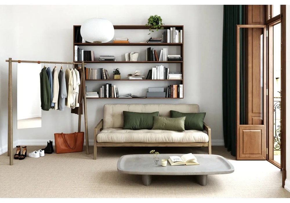 Suport pentru haine maro Hongi - Karup Design