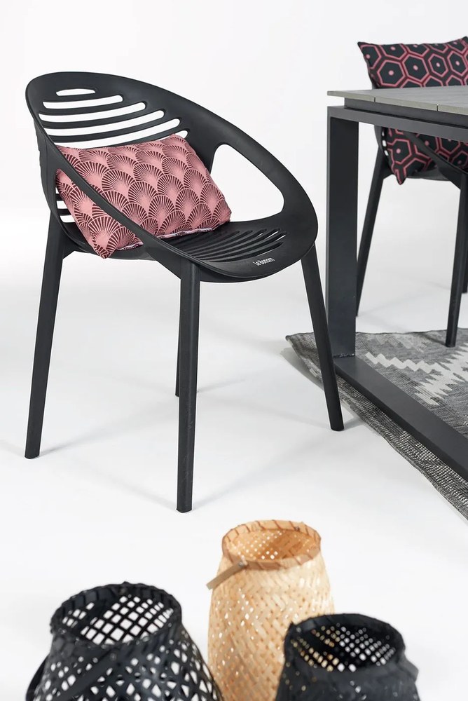 Masă de grădină gri 210 x 100 cm Strong - Bonami Selection