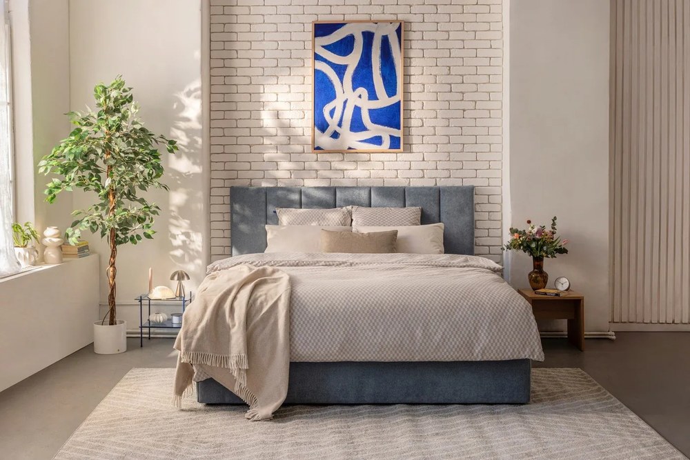 Măsuță auxiliară cu blat din sticlă Niche – Hübsch