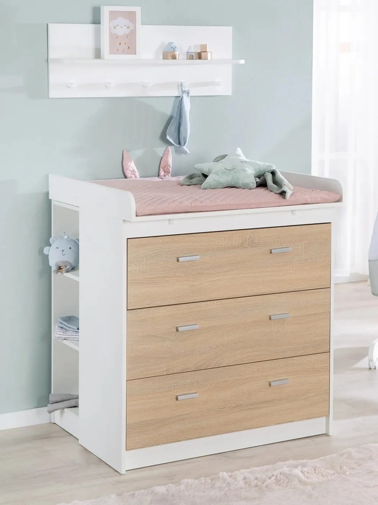 Cuier pentru copii alb de perete Dreamworld 3 – Roba