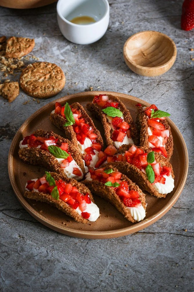 Set 12 vase din gresie Bonami Selection Malia, portocaliu cărămiziu