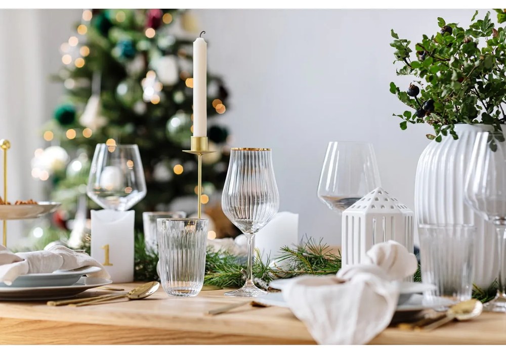 Tacâmuri din oțel inoxidabil auriu 16 buc. Avie – Premier Housewares