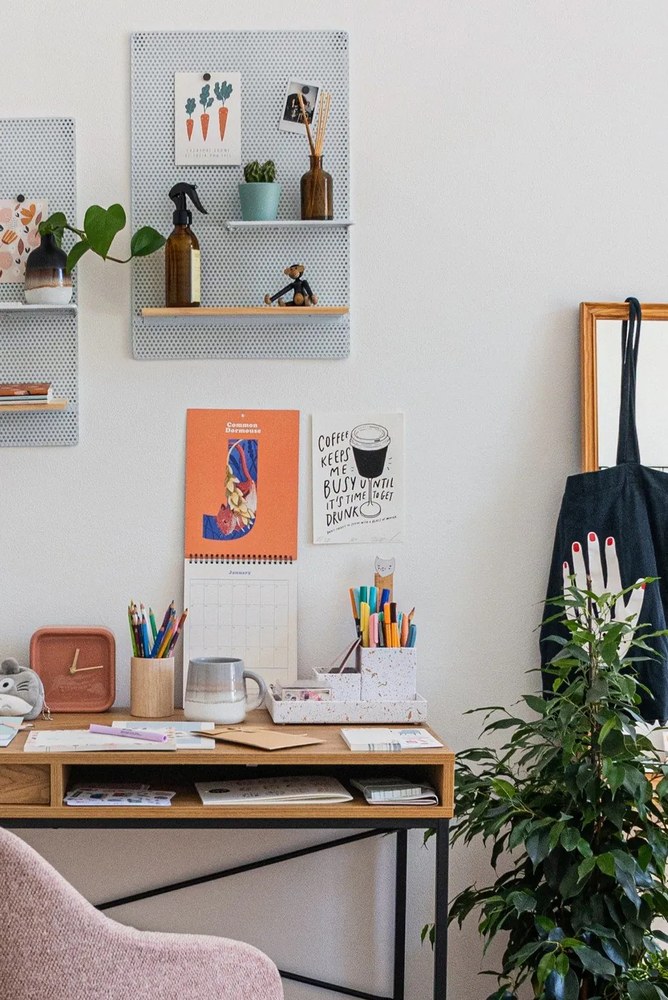 Vază Sass &amp; Belle Bohemian Home Mojave, alb - negru