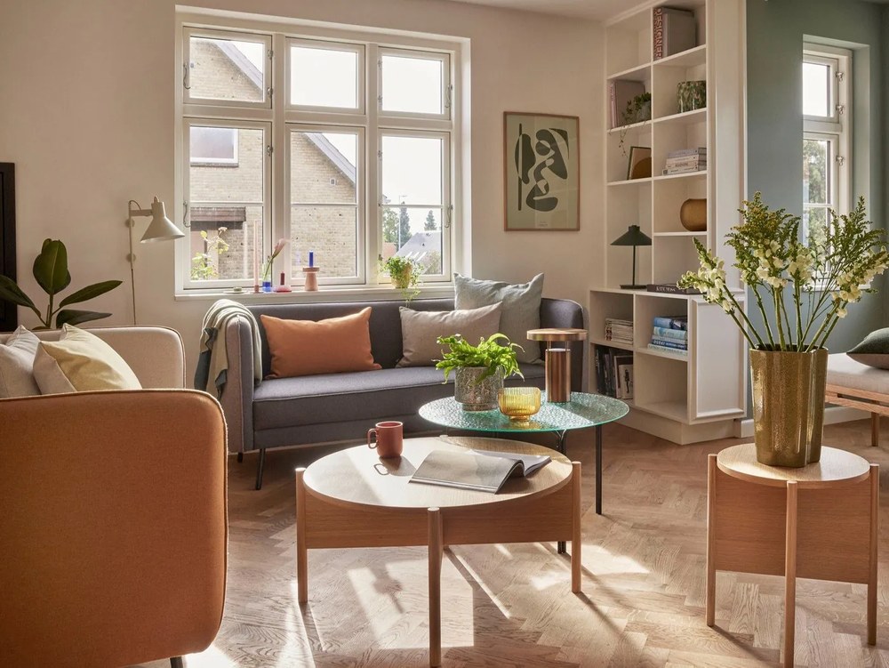 Vază bej din ceramică (înălțime 30 cm) Sapo – Hübsch