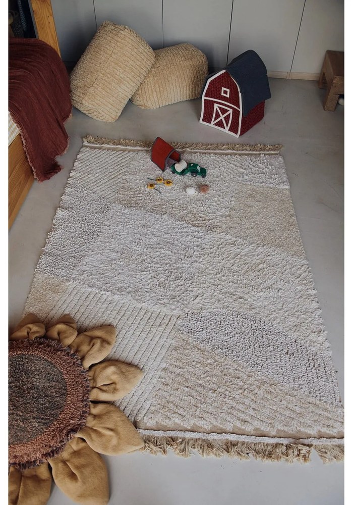 Pernă pentru copii din bumbac 90x90 cm Sunflower – Lorena Canals