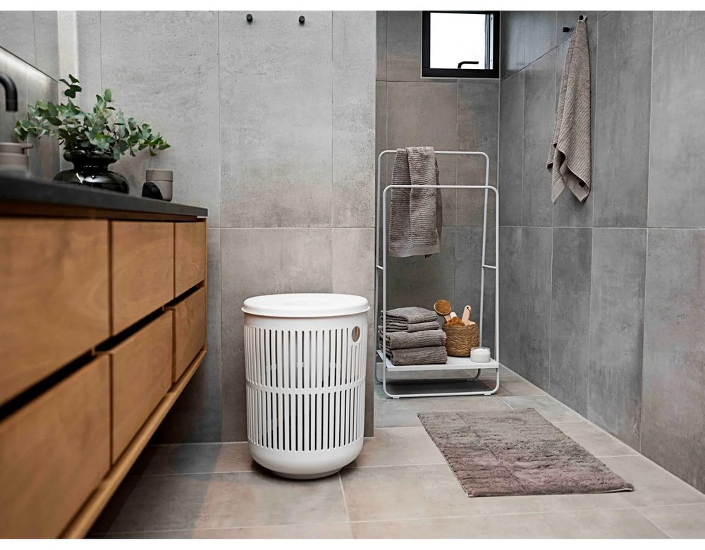 Coș de rufe din plastic 60 l Ume - Zone