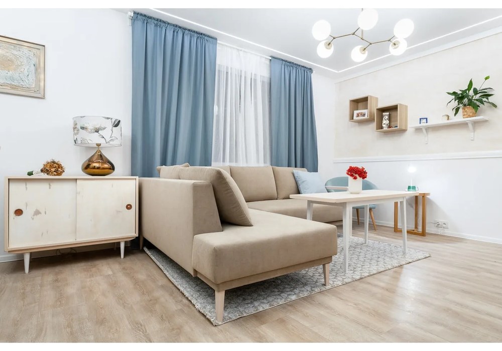 Lustră alămie cu abajur din sticlă Damar – Opviq lights