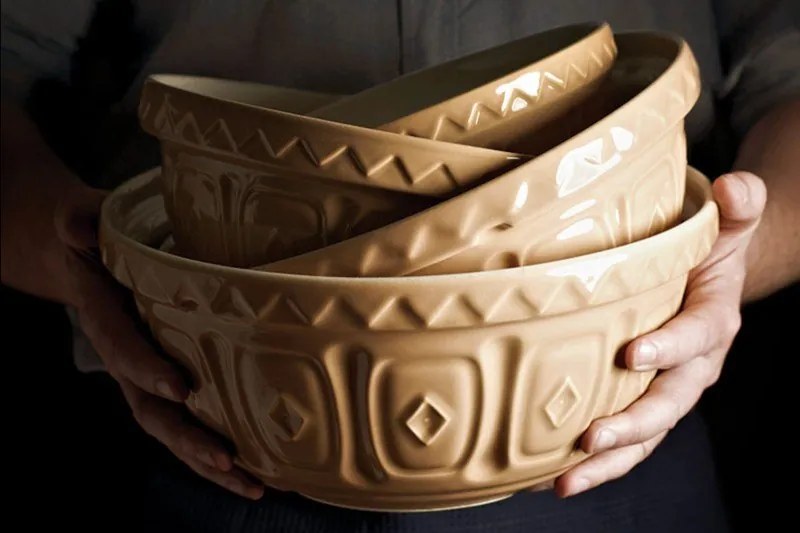 Bol bej din gresie ø 21 cm Original Cane – Mason Cash