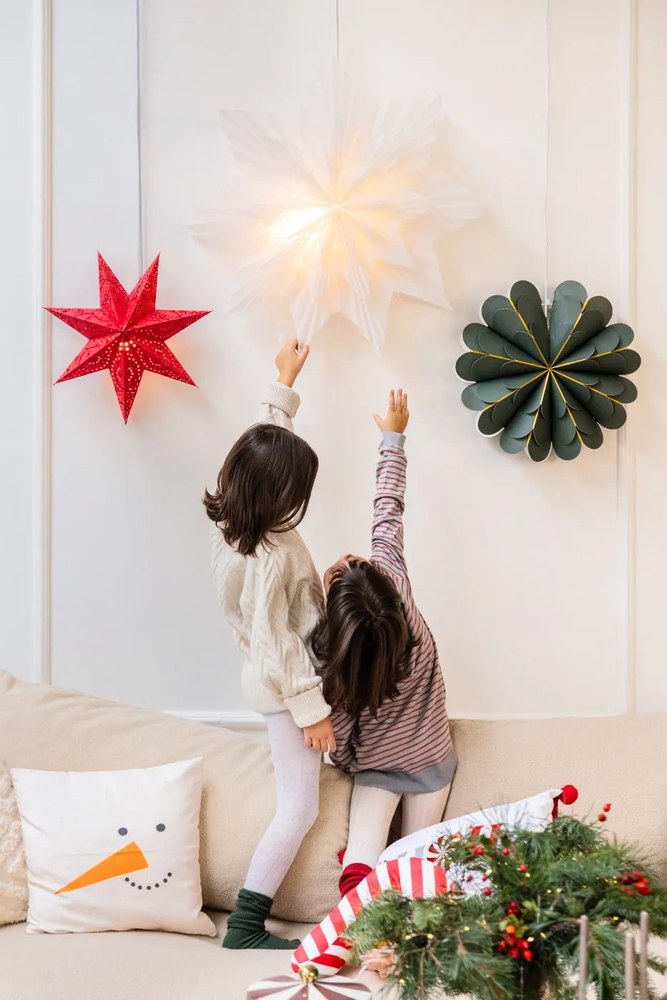 Decorațiune luminoasă de Crăciun roșie suspendată Aratorp – Markslöjd