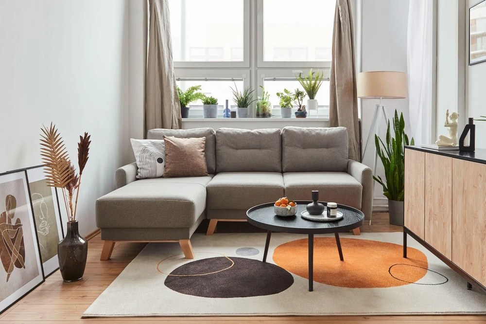 Decorațiune în formă de frunză de palmier Bloomingville Afina, înălțime 93 cm