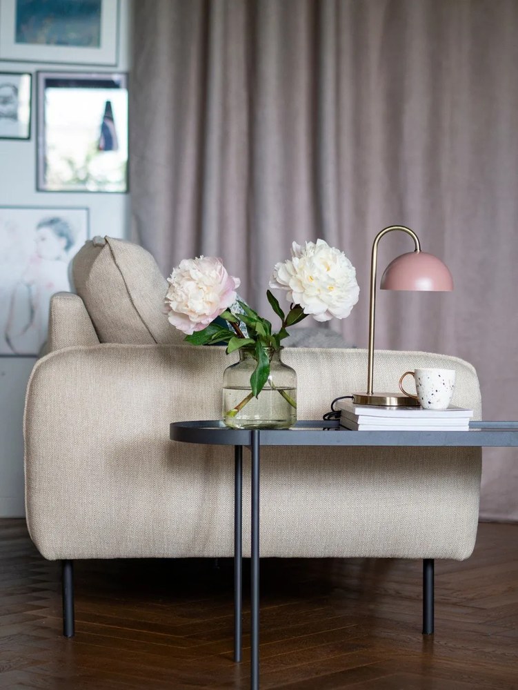 Canapea Cosmopolitan Design Vienna, 200 cm, bej