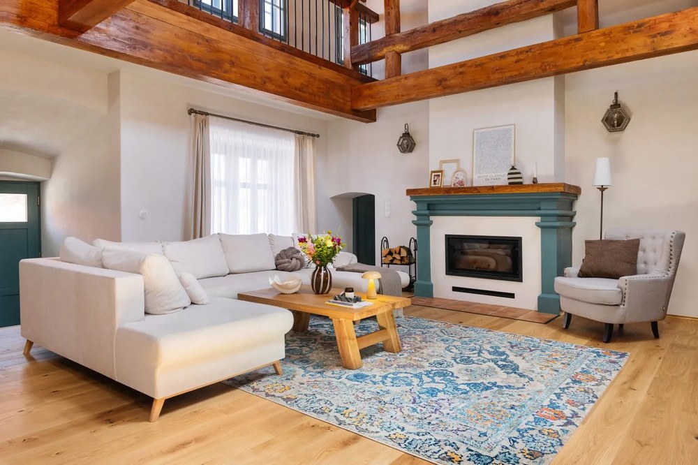 Vază maro din sticlă Mayah – Bloomingville