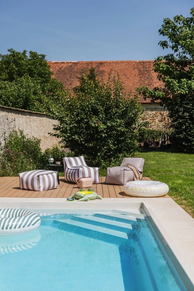 Beanbag pentru grădină gri – Bonami Essentials