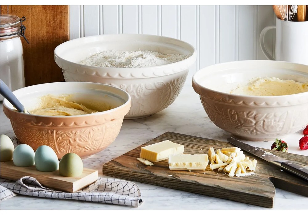 Bol din ceramică In The Forest Cream, ⌀ 29 cm