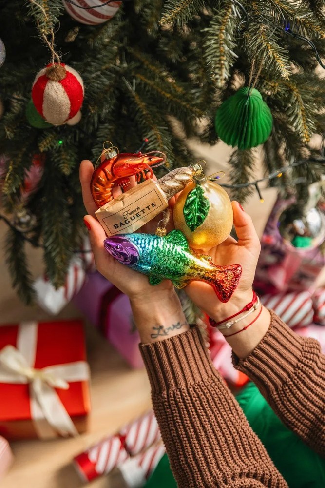 Globuri de Crăciun 2 buc. din sticlă ø 8 cm Zwirl – Bloomingville