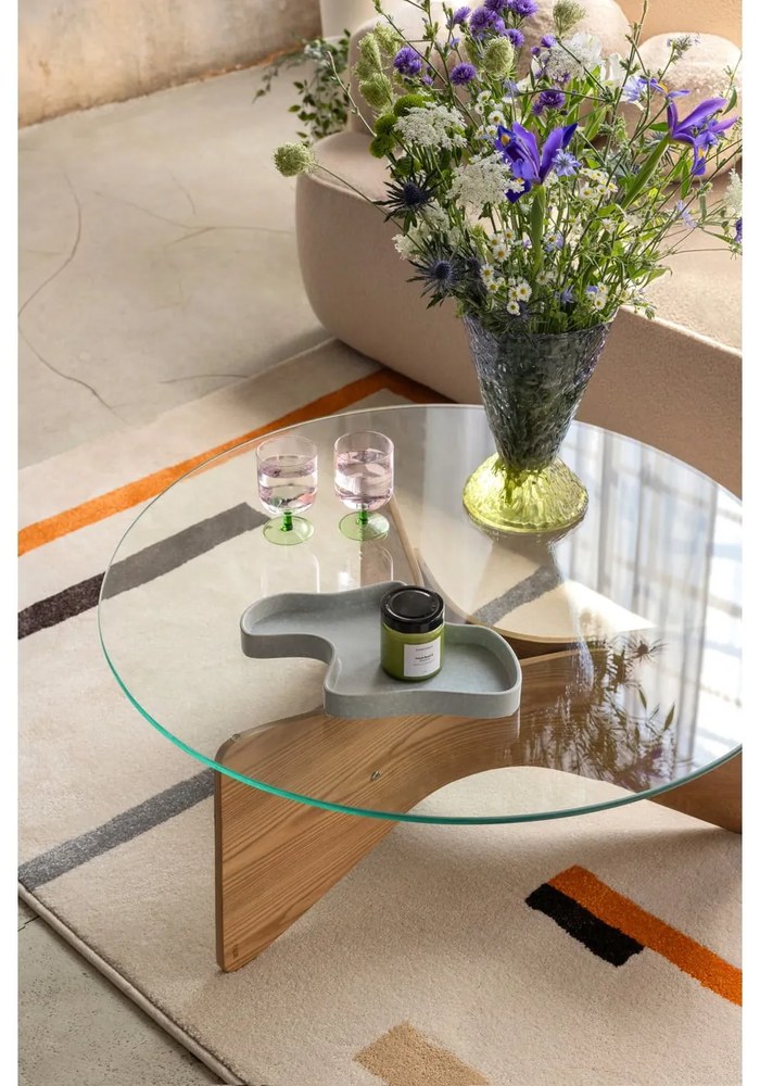 Covor portocaliu/crem 120x180 cm Linea – Bonami Selection