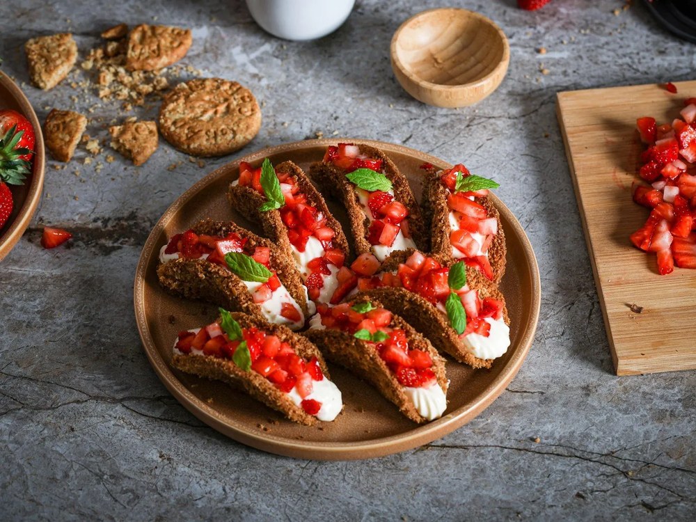 Set 12 vase din gresie Bonami Selection Malia, portocaliu cărămiziu