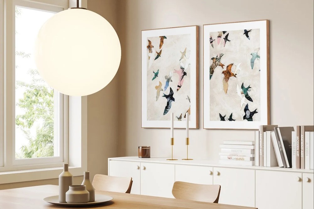 Tablou 30x40 cm Abstract Birds – Malerifabrikken