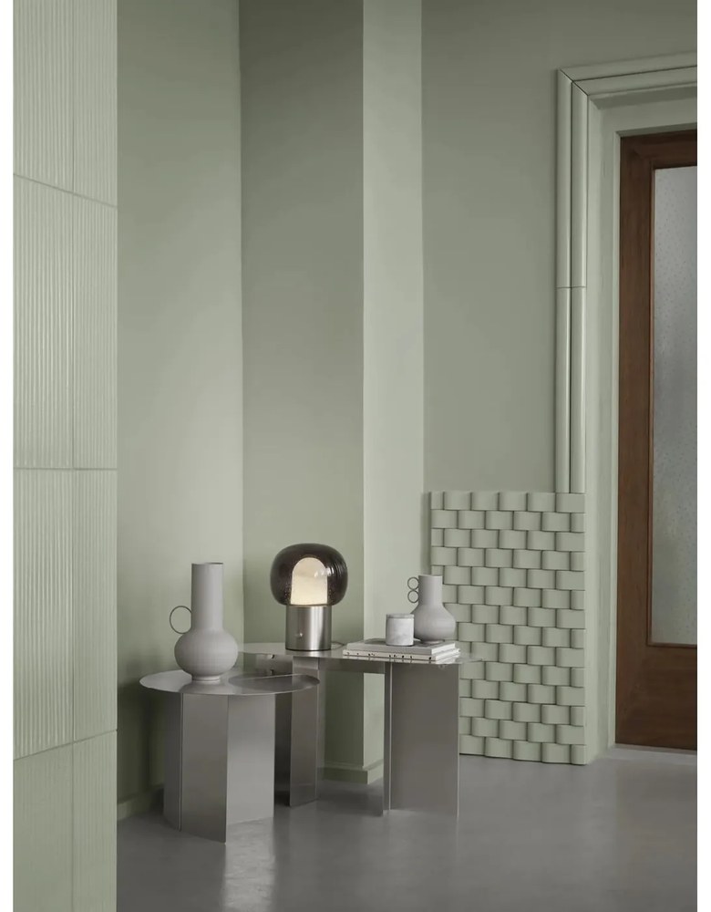 Măsuță auxiliară rotundă din oțel inoxidabil ø 50 cm Oru – Blomus