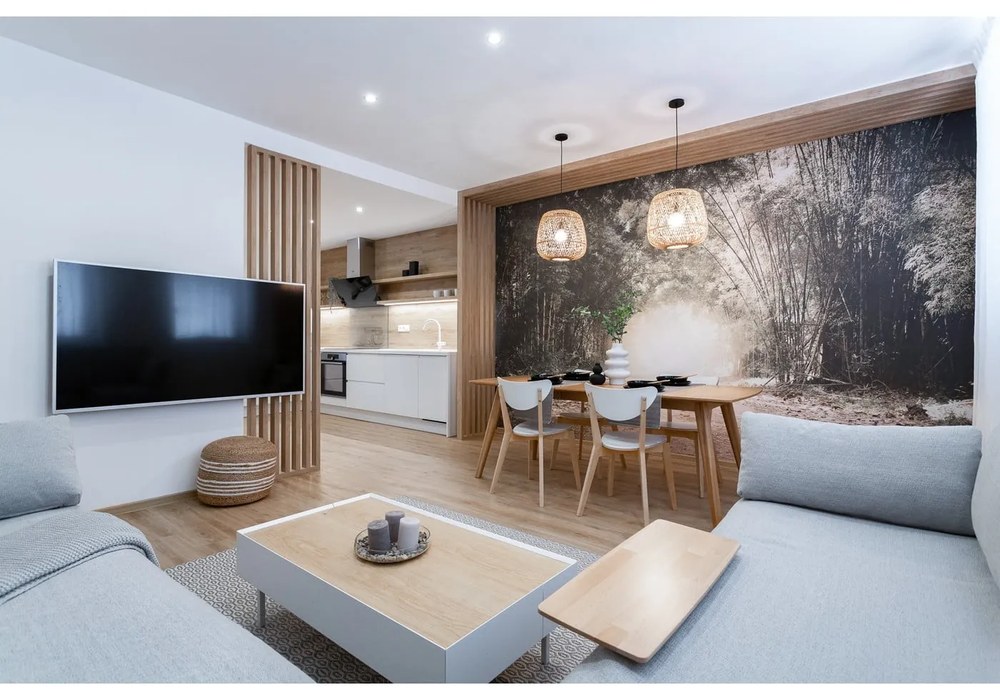 Covor de exterior NORTHRUGS Meadow, 200 x 290 cm, gri