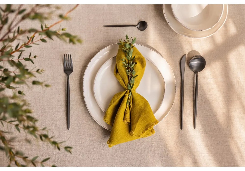 Tacâmuri negru din oțel inoxidabil 16 buc. Modern retro – Premier Housewares