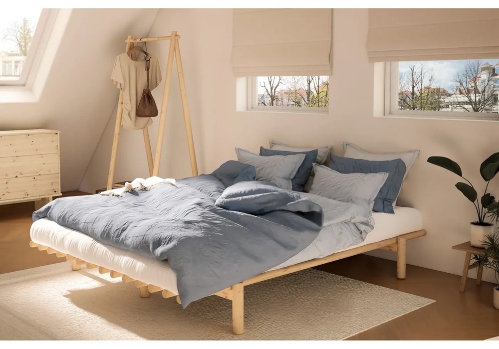 Comodă din lemn de pin natural Karup Design Kommo