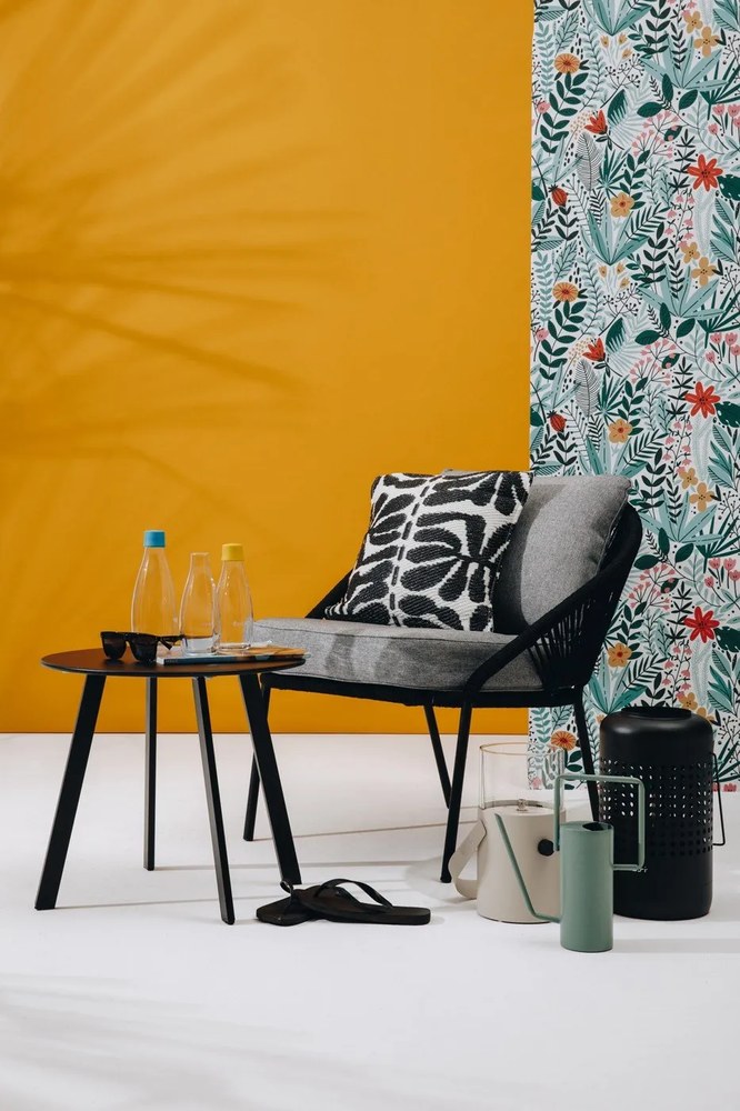 Fotoliu de grădină negru North - Bonami Selection