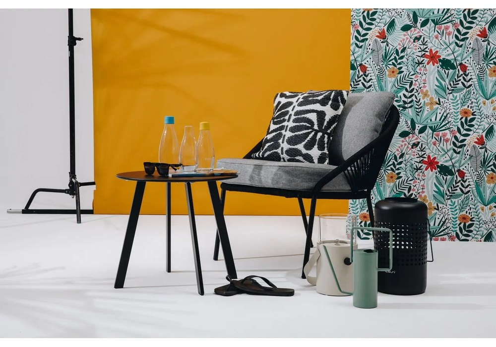 Fotoliu de grădină negru North - Bonami Selection