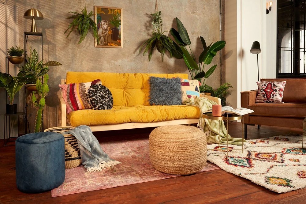 Covor din viscoză Universal Vintage Retro, 160 x 230 cm, roșu