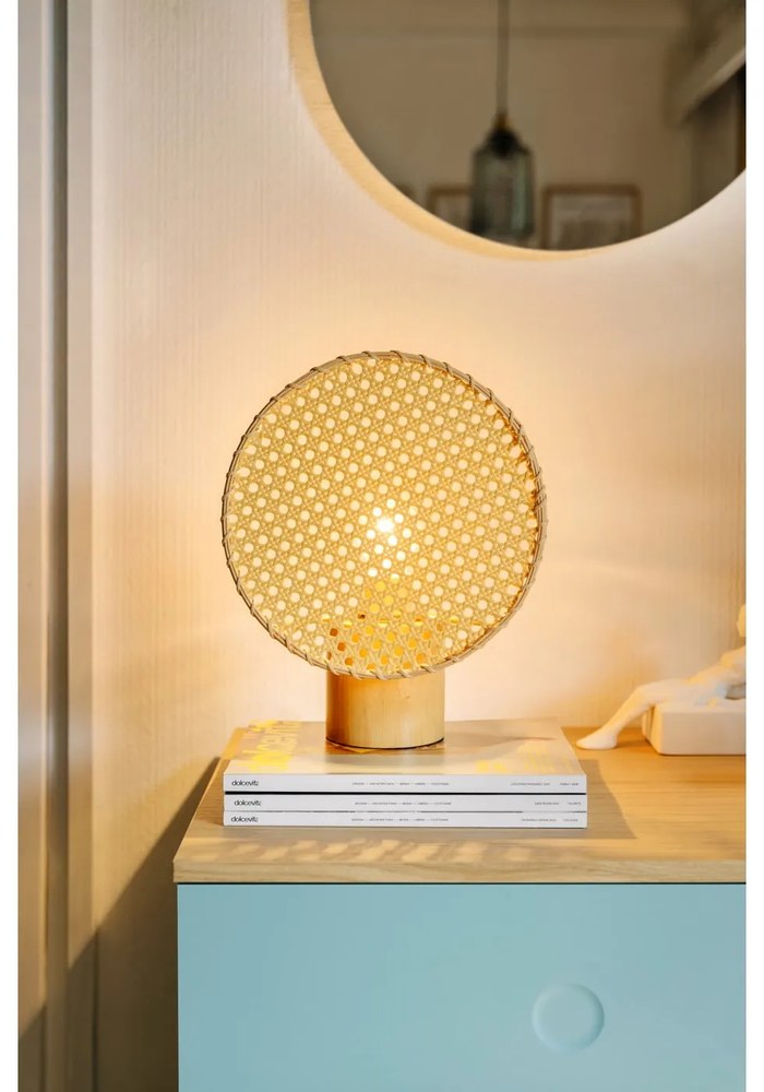 Oglindă de perete Hübsch Mafo, ø 50 cm