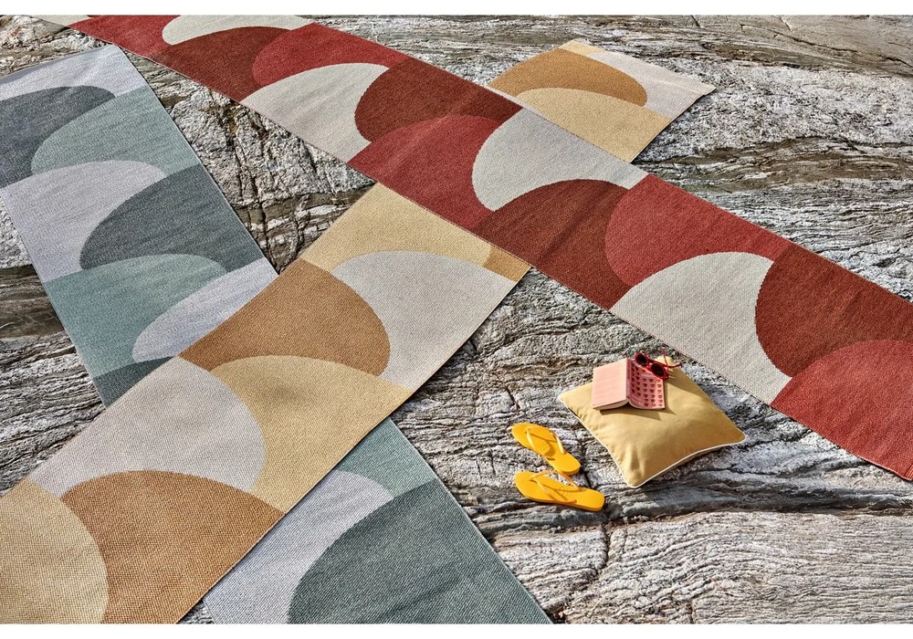 Pernă de grădină 44x44 cm Sunny Amber – Pappelina