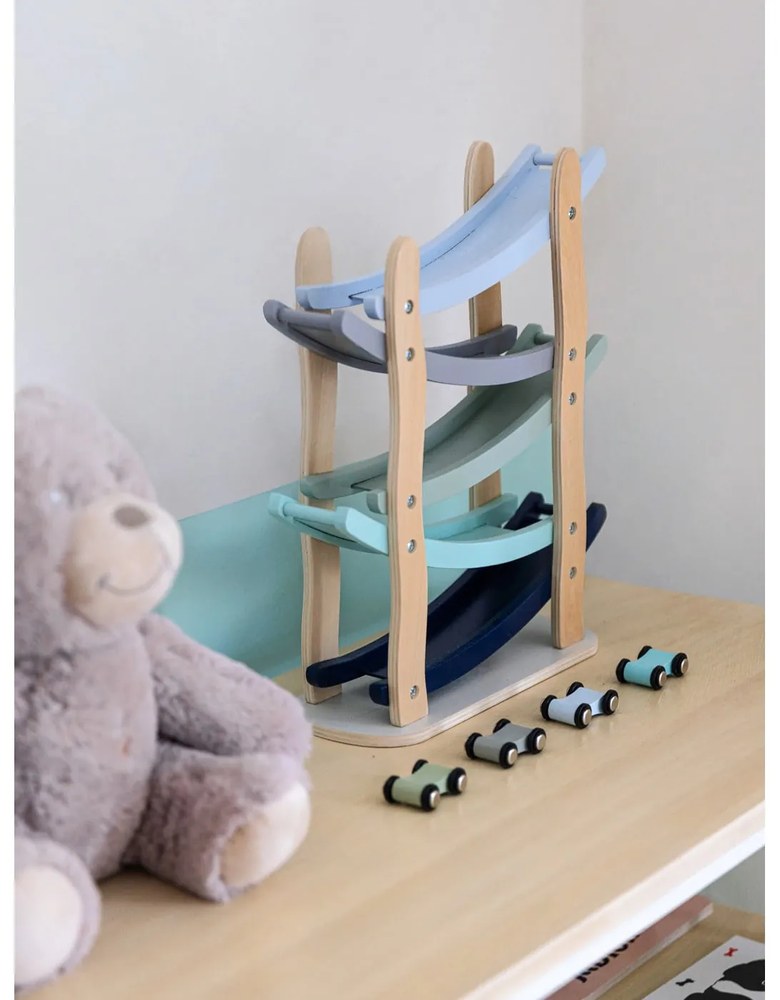 Pistă în cascadă pentru mașini din lemn Kindsgut Run