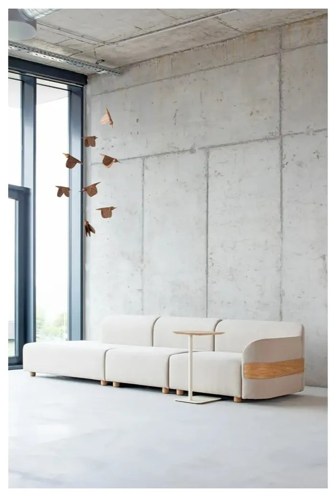 Măsuță auxiliară din metal 42x34.6 cm Loop - Gazzda