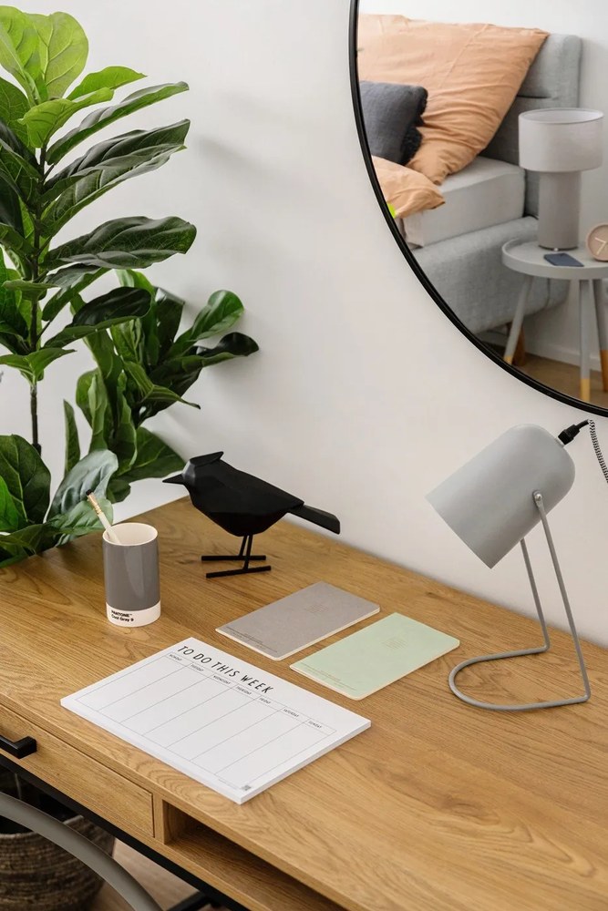 Organizator de birou din ceramică Cool Gray 9 – Pantone