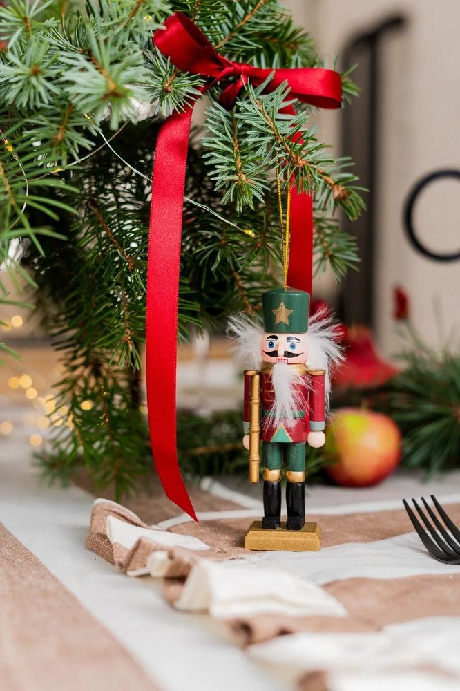 Ornamente de Crăciun 6 buc. din lemn 13 cm Nikita – Bloomingville