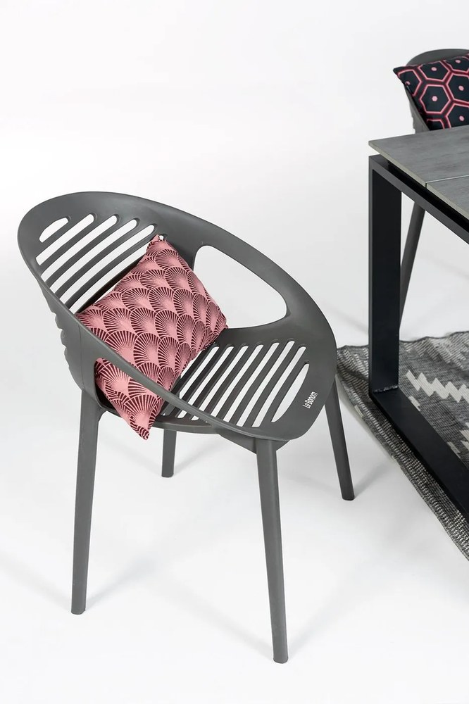 Masă de grădină gri 210 x 100 cm Strong - Bonami Selection