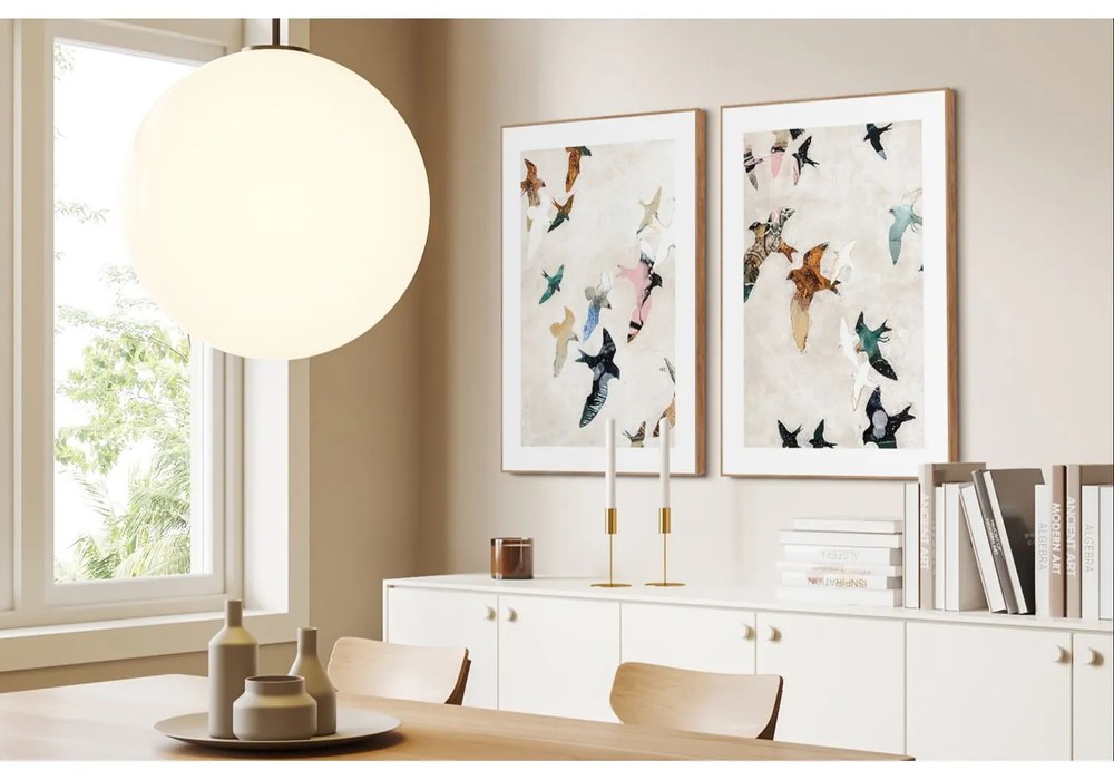 Tablou 30x40 cm Abstract Birds – Malerifabrikken