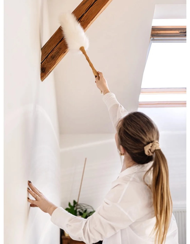 Pămătuf din lână Addis Bamboo