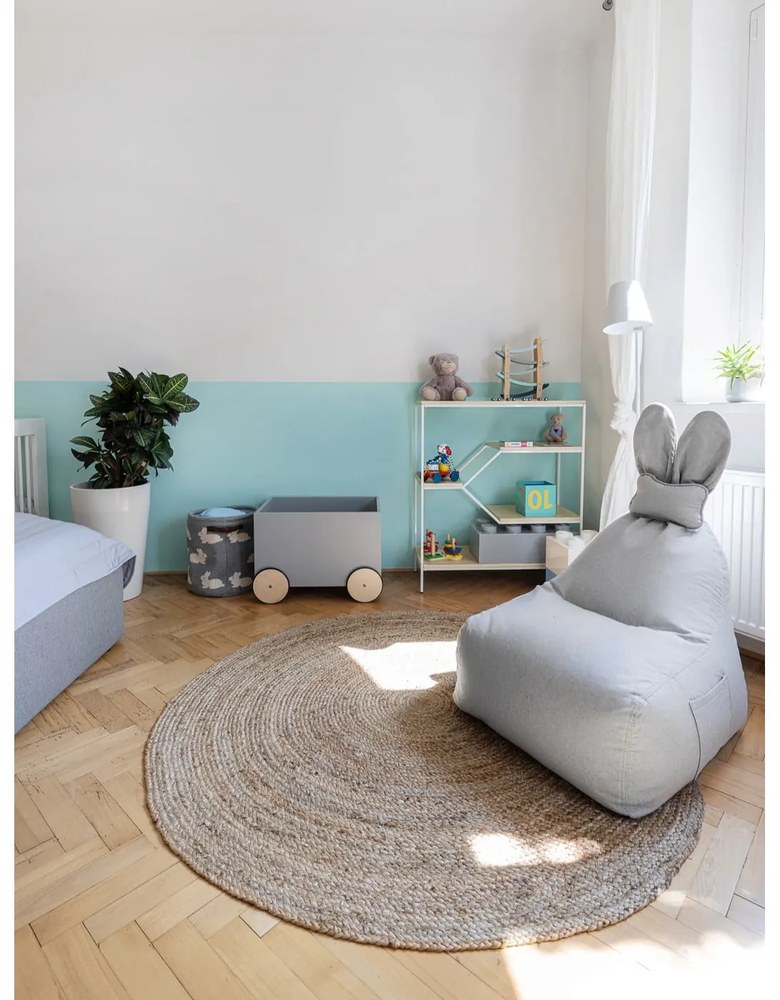 Covor rotund House Nordic Bombay, ø 180 cm, maro deschis