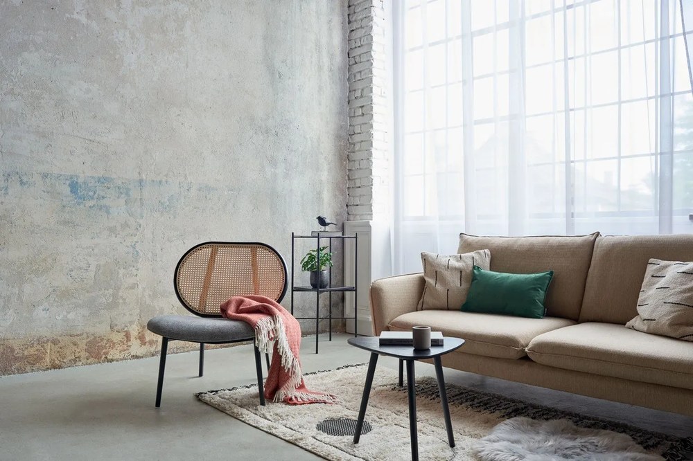 Canapea Cosmopolitan Design Vienna, 200 cm, bej