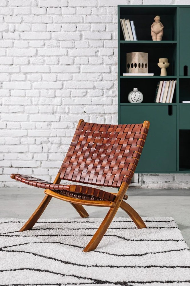 Statuetă din teracotă Bloomingville Sidsel, înălțime 25 cm, maro