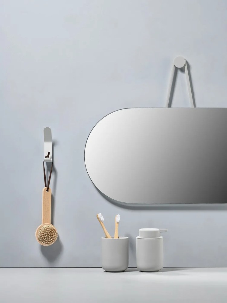 Cârlig dublu de perete Zona Rim, alb