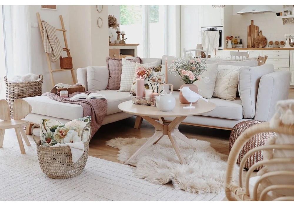 Set 2 coșuri din ratan House Nordic Indo