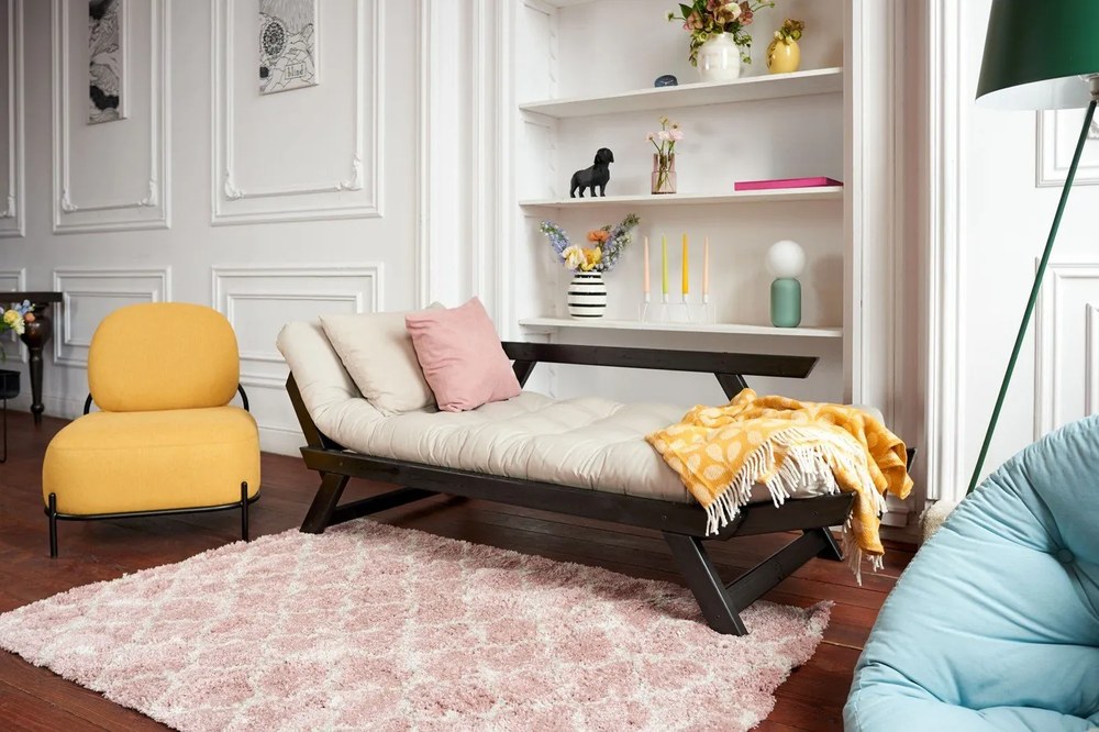 Vază din gresie Kähler Design Omaggio, înălțime 20 cm, negru - alb