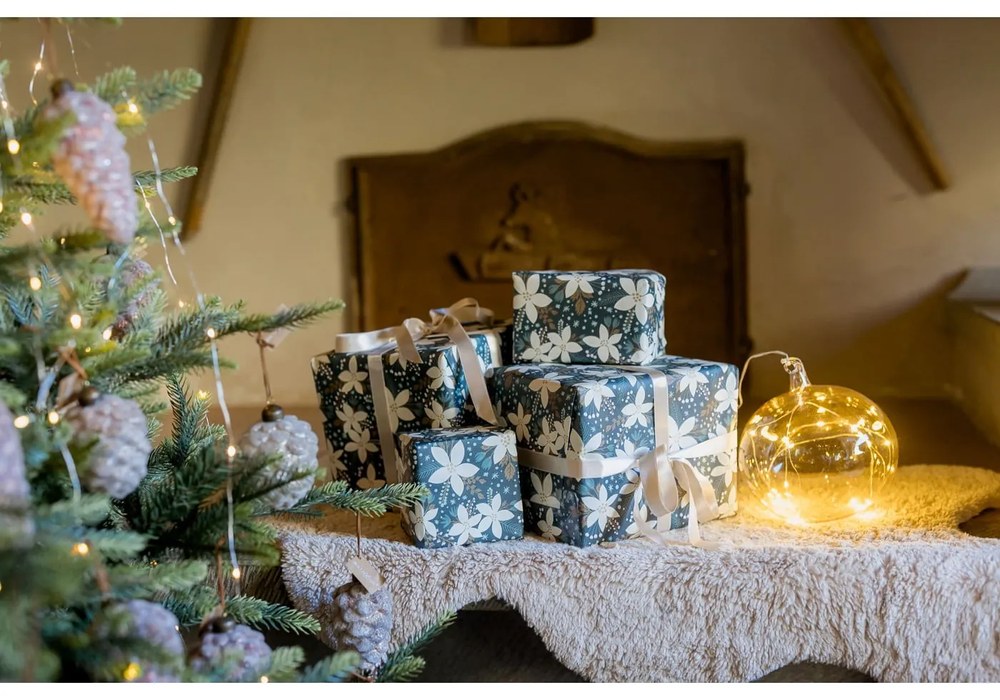 Decorațiune luminoasă de Crăciun portocalie suspendată ø 18 cm Lina – Markslöjd