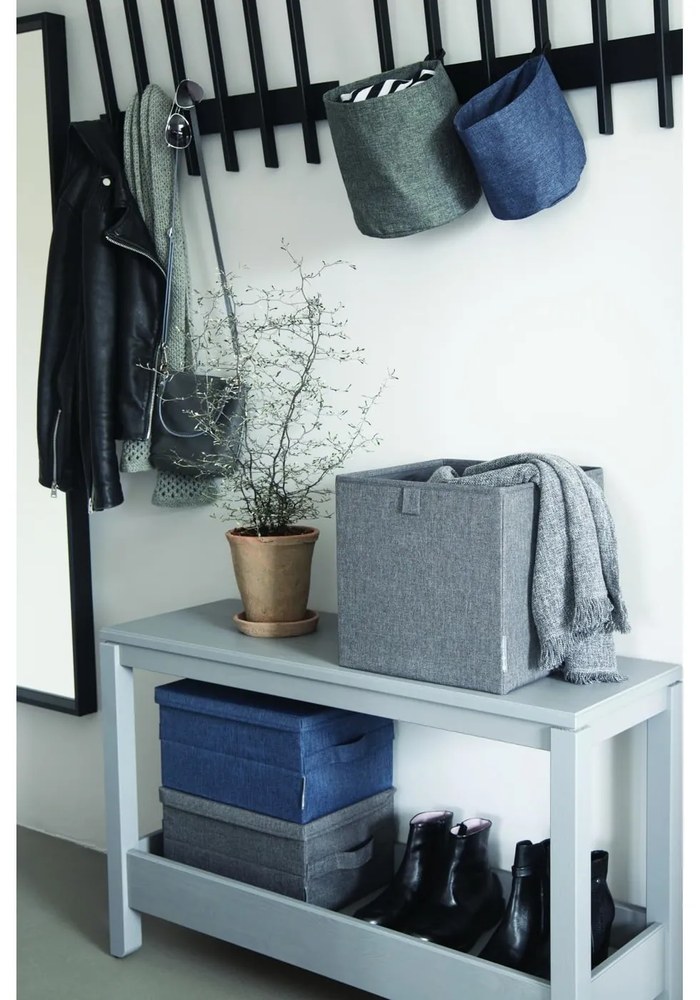 Cutie de depozitare Bigso Box of Sweden Cube, gri